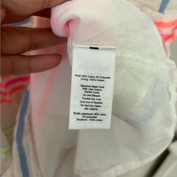 Vineyard Vines Cotton striped Dress Size 2 - Picture 6 of 7